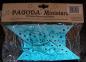 Preview: Mini stars batik turquoise, SET of 10 pieces